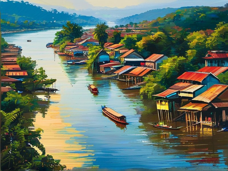 湄公河畔短视频狂潮：小城逆袭的流量密码