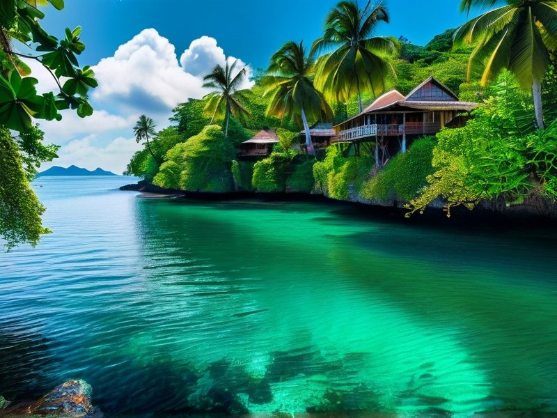 热带秘境新发现：原生态文化的奇幻之旅